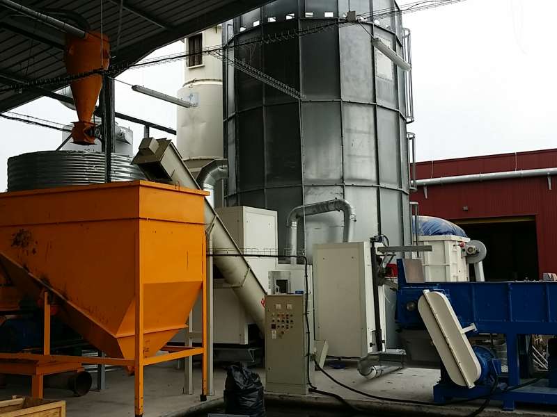 Ligne de fabrication de pellets, capacité 2 tonnes / heure 